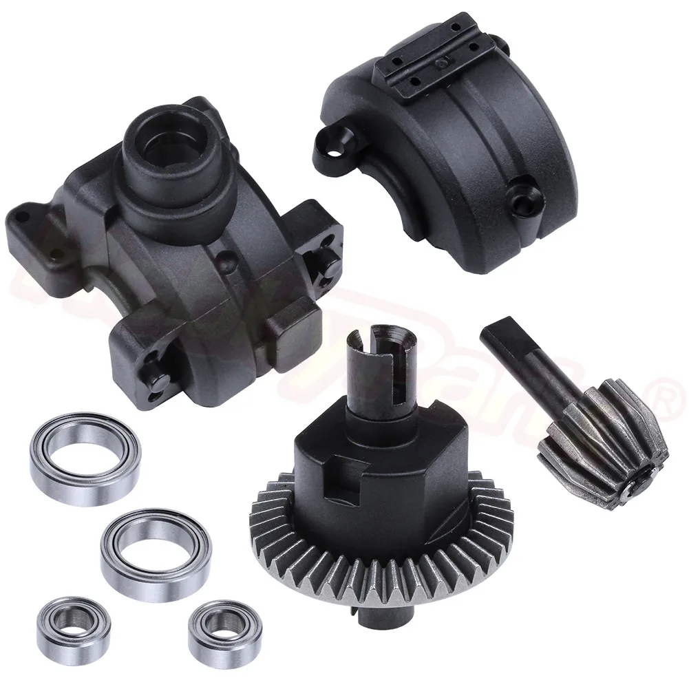 Передняя/задняя коробка передач полный комплект и Diff Gear для HSP 1:10 RC автозапчасти