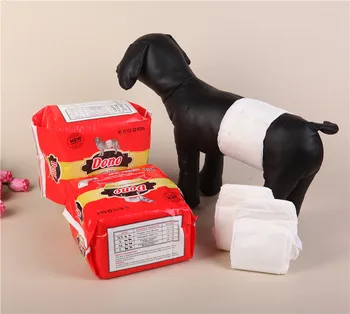 

Drop Shipping Female/ma Dog Diapers Urine Shorts Pet Cat Dog Water-absorbing Type Dry Panties Pet Dog Disposable Absorbent