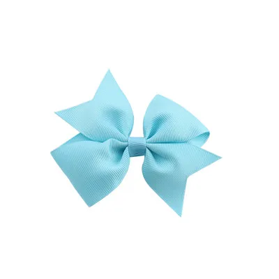 Hair Bow Boutique Solid Grosgrain Ribbon Hairgrips Hair Clips Headwear Barrette Bowknot For Women Girls Accessories (7)