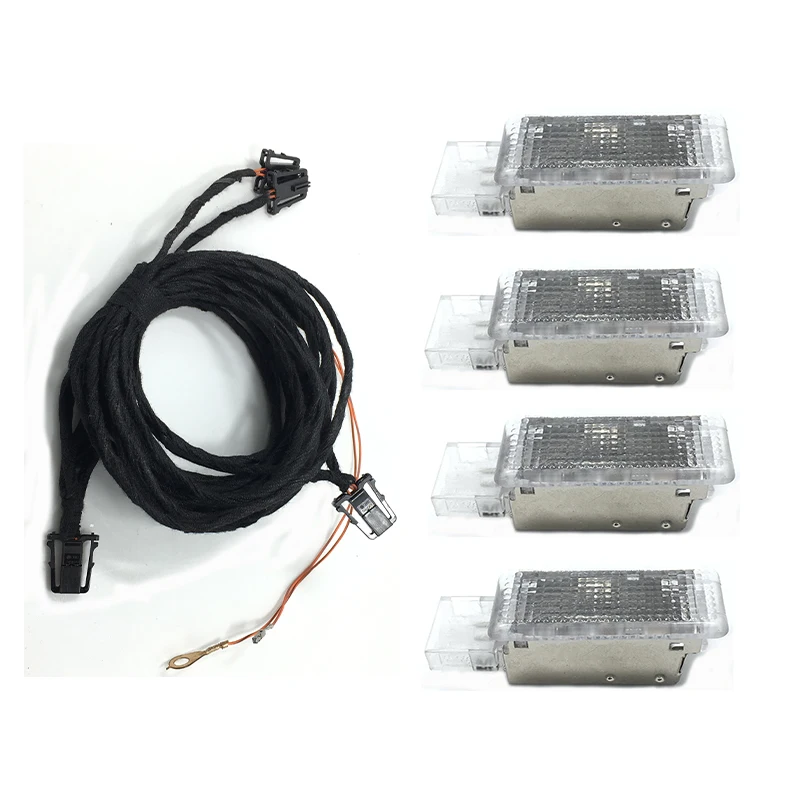 1Set OEM Original For VW Footwell Light For VW Golf 6 Jetta MK5 MK6 Tiguan Passat