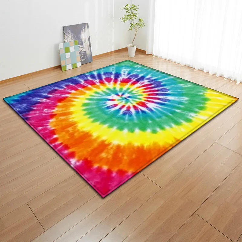 colorful 3d Living room large carpet bedroom rug anti-slip mats alfombra kids area rugs for home living room soft sofa tapete