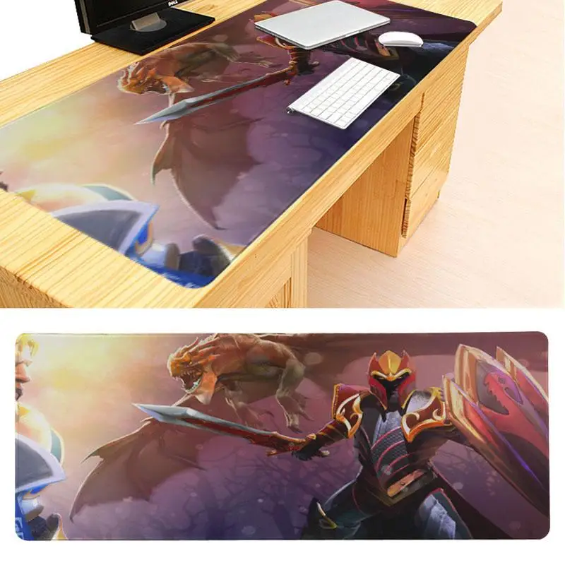  MaiYaCa Beautiful Anime Dota 2 Silicone Pad to Mouse Game Size for 300x600x2mm and 300x900x2mm Mous