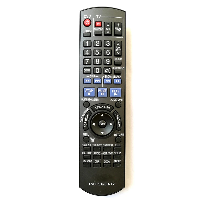 Buy New Original N2QAYB000198 Remote Control FIT For Panasonic DVD PLAYER / TV