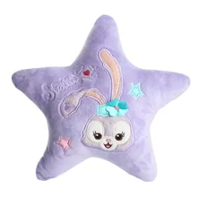 Не свободный дуффи медведь друг Стелла кролик Стелла Лу двухсторонняя плюшевая вышивка маленькие плюшевые подушки 24,5X24,5 см WJ01