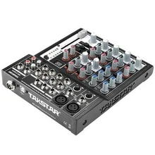 Takstar XR-210FX Karaok Цифровой микшерный пульт Простая Гибкая эффективная микшерная консоль Премиум 10 входов 100 видов