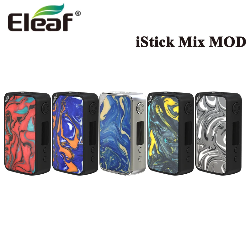 

Original Eleaf iStick Mix 160W iStick Mix Box MOD Electronic Cigarette Vape Vaporizer with TYPE-C Charging Support ELLO POP Tank