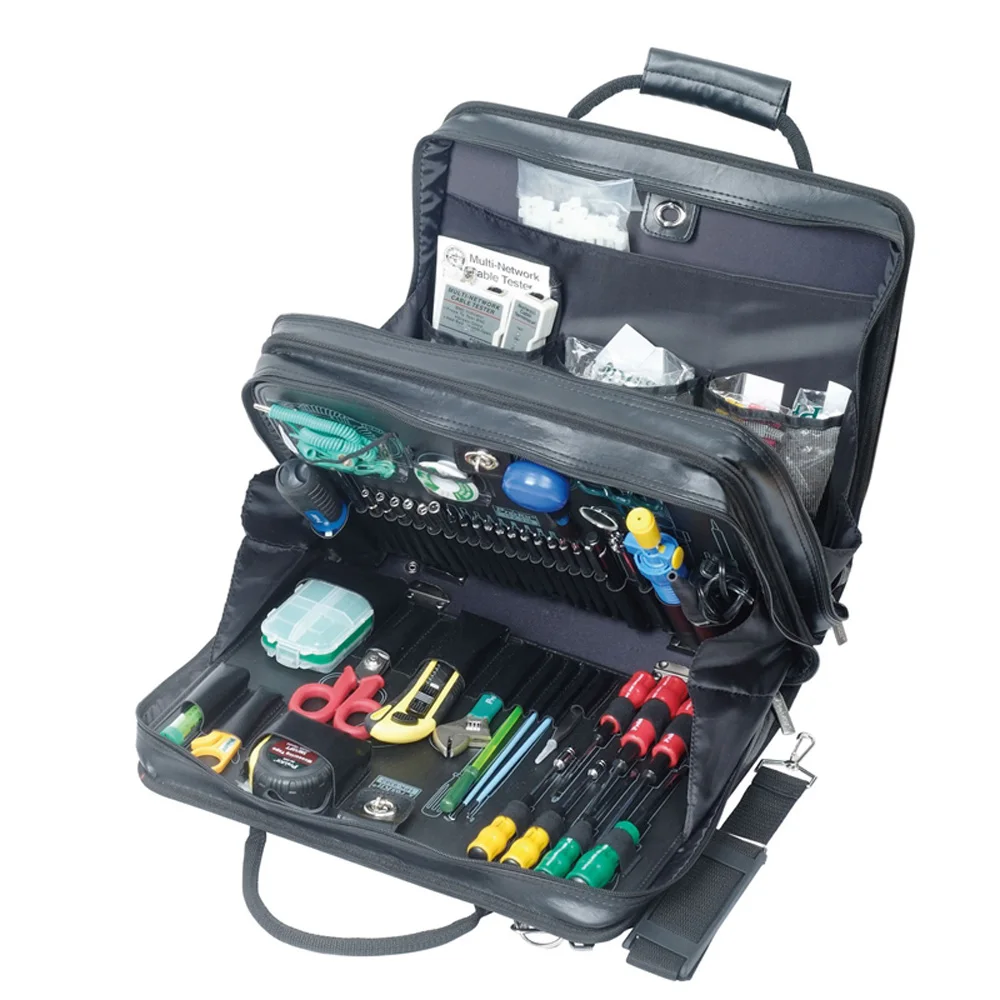 

Pro'sKit 1PK-19382B Professional Network Engineer Tools Sets Multi-Function Network Repair Tool Maintenance Installation Toolbox