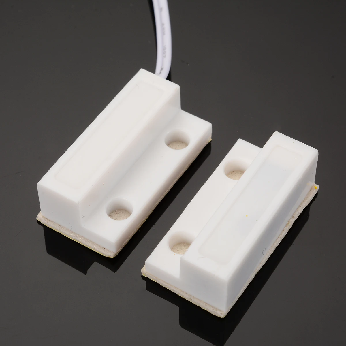 5 Set Recessed Wired Door Magnet Door Window Contact Wire Magnetic Switch Sensor For Home Alarm System