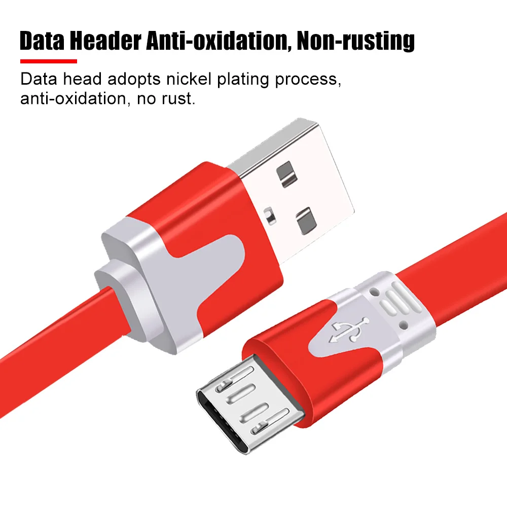 1 m 2 m 3 m المصغّر usb كابل شحن سريع لل Xiaomi Redmi ملاحظة 7 شاحن هاتف محمول يعمل بنظام تشغيل أندرويد كابل بيانات لسامسونج S7 s6 مايكرو شاحن
