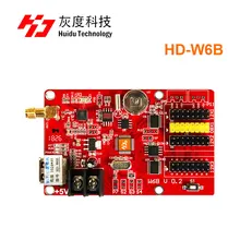 Hot Sales HD-W6B USB+WIFI Single & Dual Color P10 LED video display control card Hot sales controller