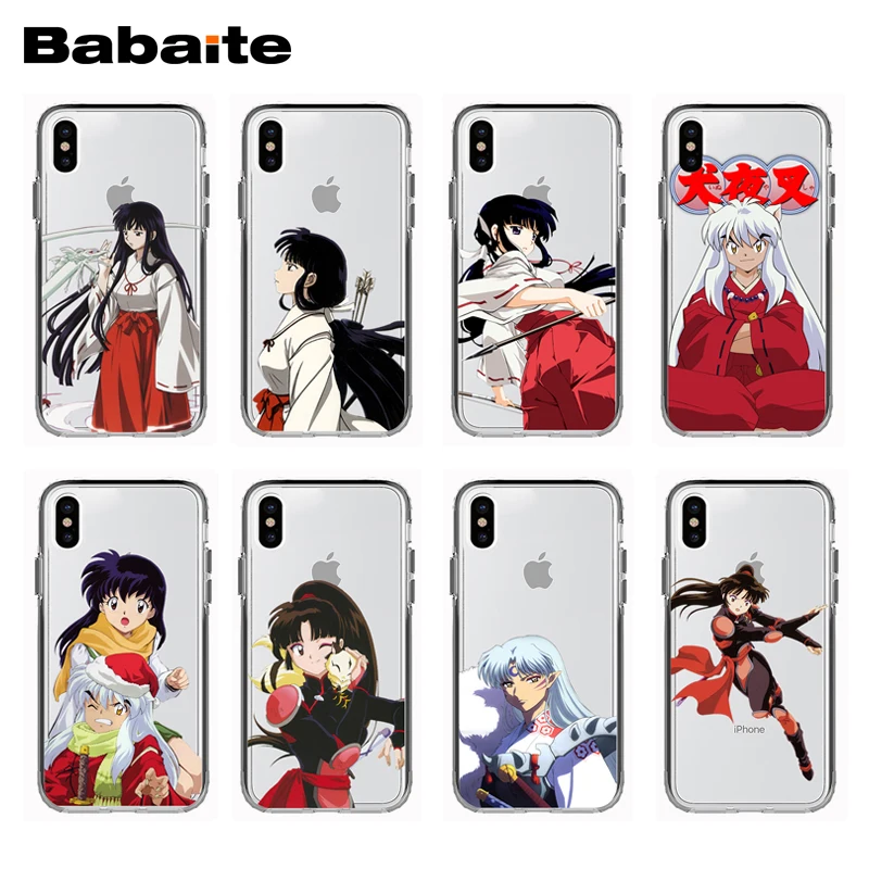 

Babaite Anime Inuyasha Phone Case For iPhone X XS XR XSMax 7 7plus 8 8plus 6 6S Plus 5 5S SE 5c11 11pro 11promax