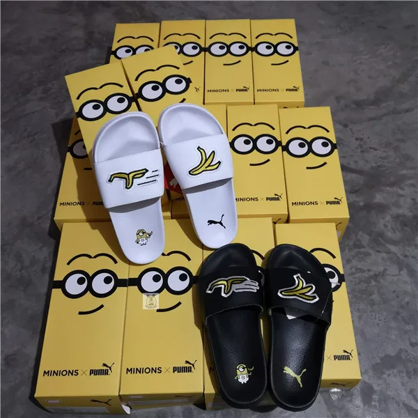 puma transparent slippers