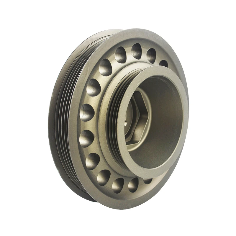 VR-Racing Light Weight Aluminum Crankshaft Pulley Size For 93-01 Honda Prelude H22 VTEC VR-CP012