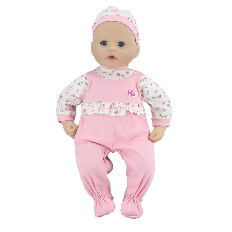 Новый стиль 1 комплект розовый одежды подходит для ребенка 46 см кукла лучший