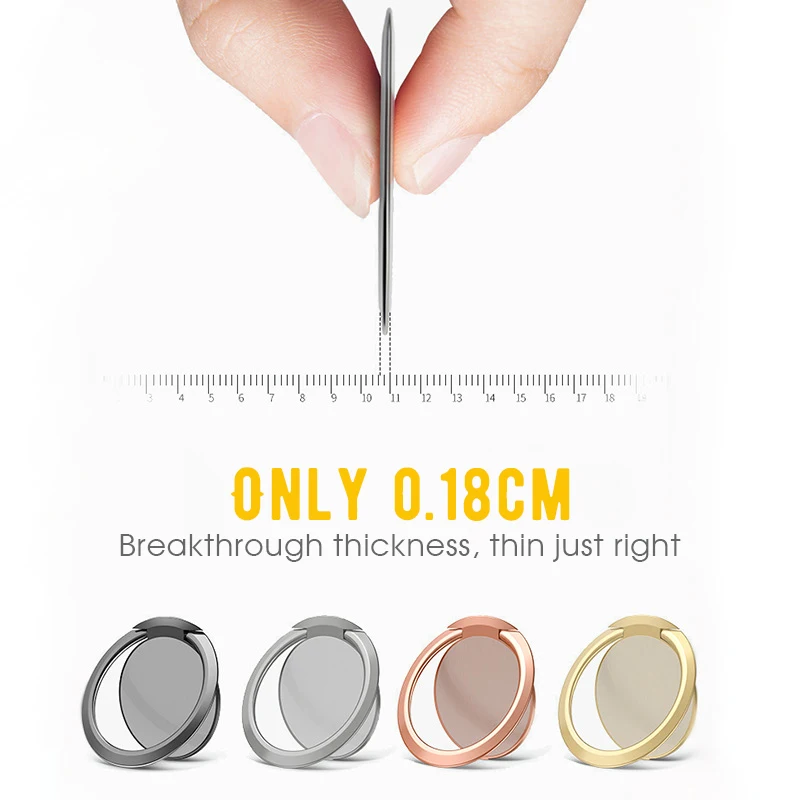 Metal Finger Ring Holder Stand For iPhone XS MAX XR 8 For Samsung s9 s8 Cell Phone Mobile Ring Holder Finger Phone Ring Holders Metal Finger Ring Holder Stand For iPhone XS MAX XR 8 For Samsung s9 s8 Cell Phone Mobile Ring Holder Finger Phone Ring Holders