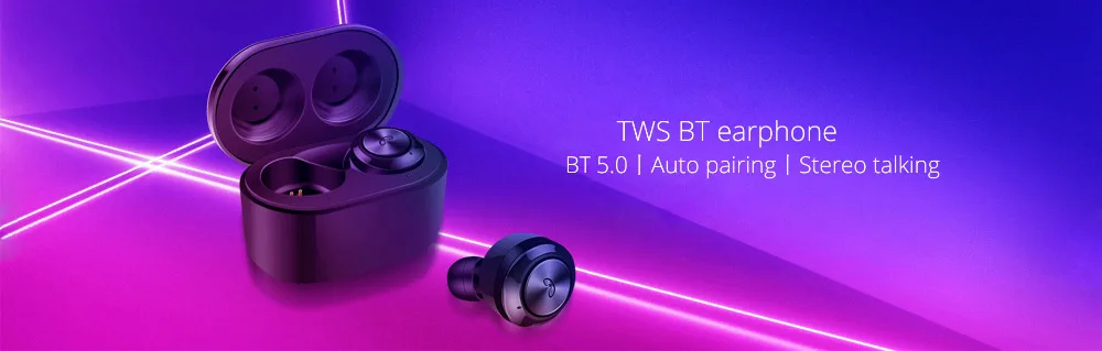 TWS Bluetooth 5,0 беспроводные наушники портативные компактные стерео гарнитура для мобильного телефона с функцией подавления шума