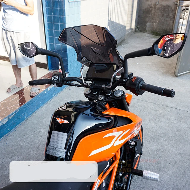 Duke 390 with windshield deals