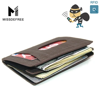 

Carbon Fiber Men's Wallets Slim Durable Purse Travel Wallet Shielding The Scanning Signal protectionMinimalist RFID Blocking