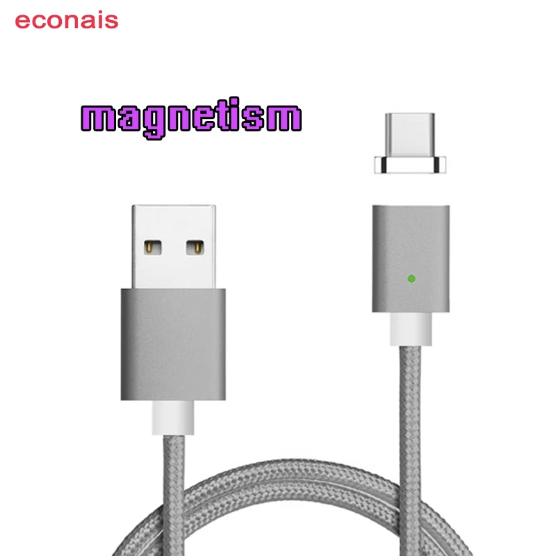 

CANDYEIC Fast Charging USB C Magnet Cable for Xiaomi 5S Xiaomi 5sPlus Type-C Magnetic Adapter Cable For Xiaomi Note2/3 Magnet