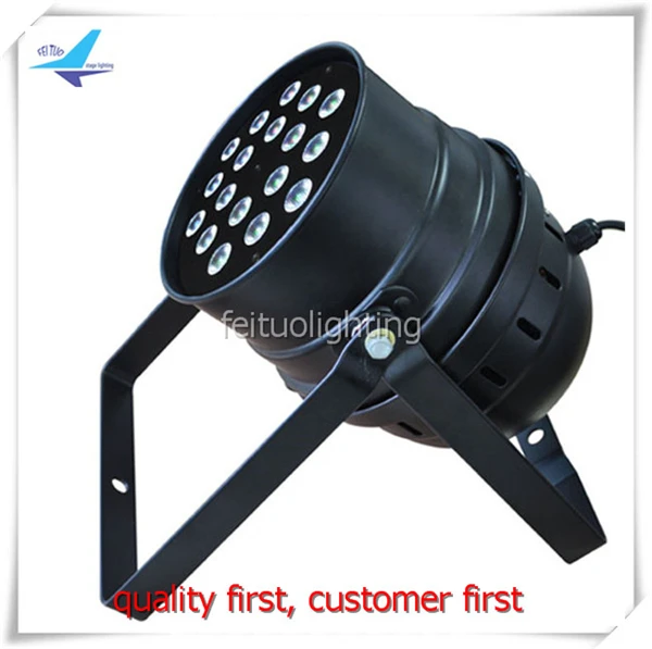 

A- 6pcs/road case Led par 18x10w rgbw 4in1 long LED Par 64 Can