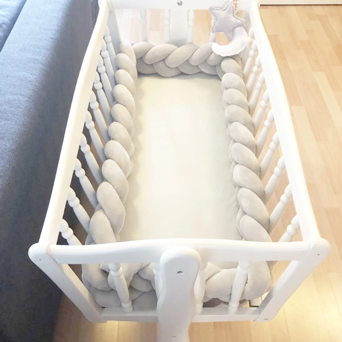 Бампер для детской кроватки Tour De Lit Bebe Tresse бампер новорожденного ребенка