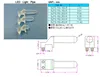 100PC Clear color round head Right angle 2.54MM-11.43MM LIGHT PIPE FOR 3MM Led Diode LED Tube Lampshade  replace SLP3 ► Photo 2/2