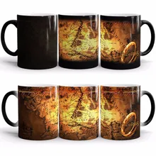 Der Herr der Ringe Kaffeetasse Mark Farbwechsel Tasse Sensitive Keramik Tee La Copa Freunde Geschenk