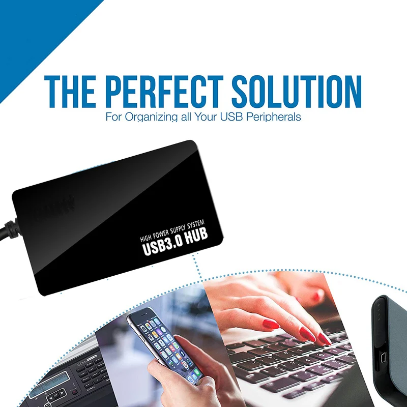 Мульти Тип c USB 3,0 концентратор 4 порта type-c адаптер usb-c разветвитель интерфейс питания для MacBook Air Pro ноутбук ПК usb-хаб аксессуары