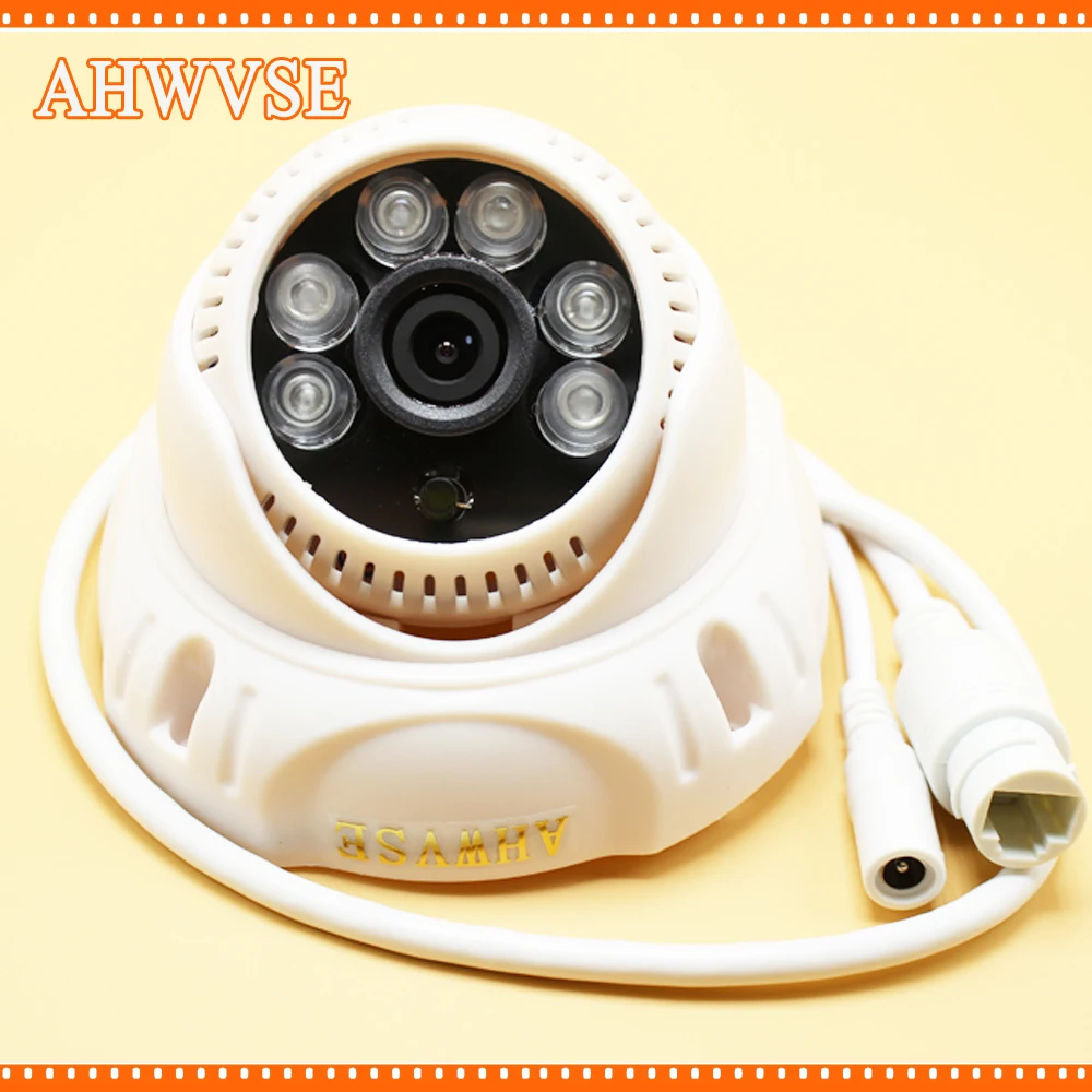 

AHWVSE 48V POE Camera 1920*1080P 2.0MP IR IP Camera POE ONVIF Indoor Night Vision P2P CCTV security NVSIP