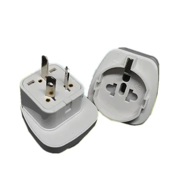 

5PCS Universal Power Adapter Travel Adaptor 3 Pin AU Converter Embed EU German Italy Switzerland To AU Plug Australia NewZealand
