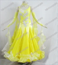 Modern Waltz Tango Ballroom Dance Dress, Smooth Ballroom Dress, Standard Ballroom Dress social dance clohting girl B-0221