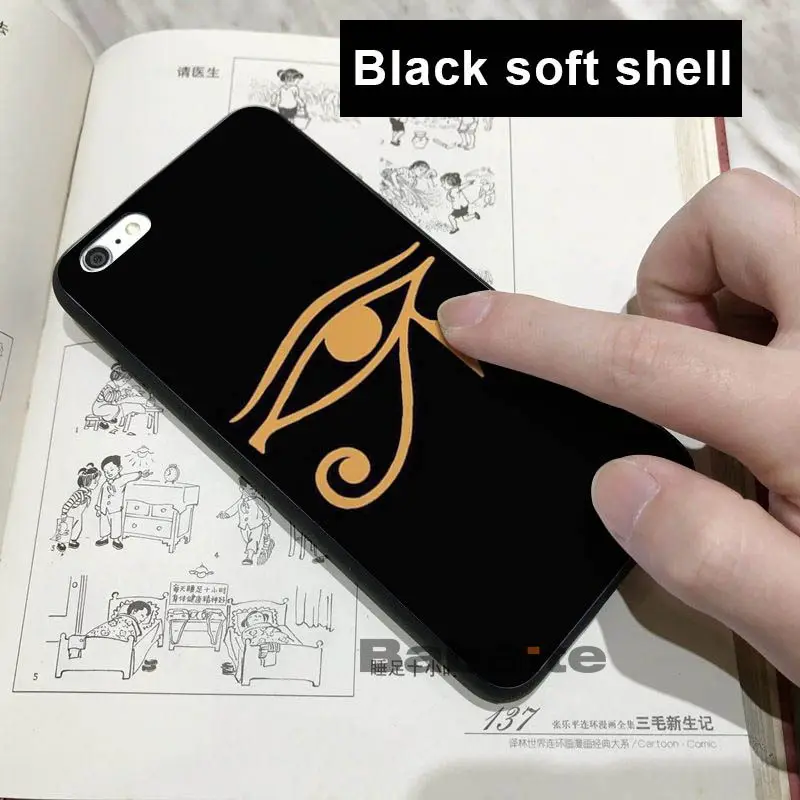 Babaite Egypt Nefertiti Anubis anch чехлы для телефонов оболочка задняя крышка iPhone 8 7 6 6S Plus X XS MAX 5