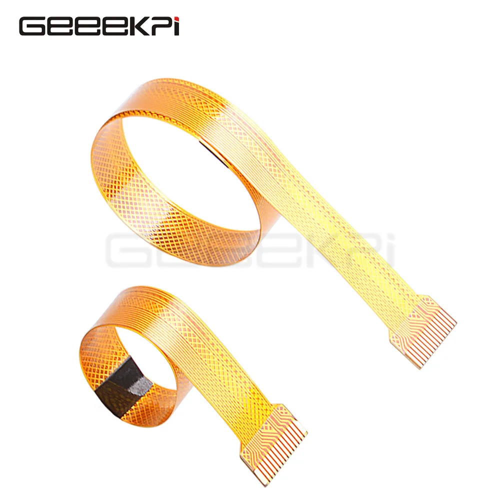 Geeekpi Fpc Cable Camera Ribbon Flat Cable Wire (gold Finger) 16cm 30cm