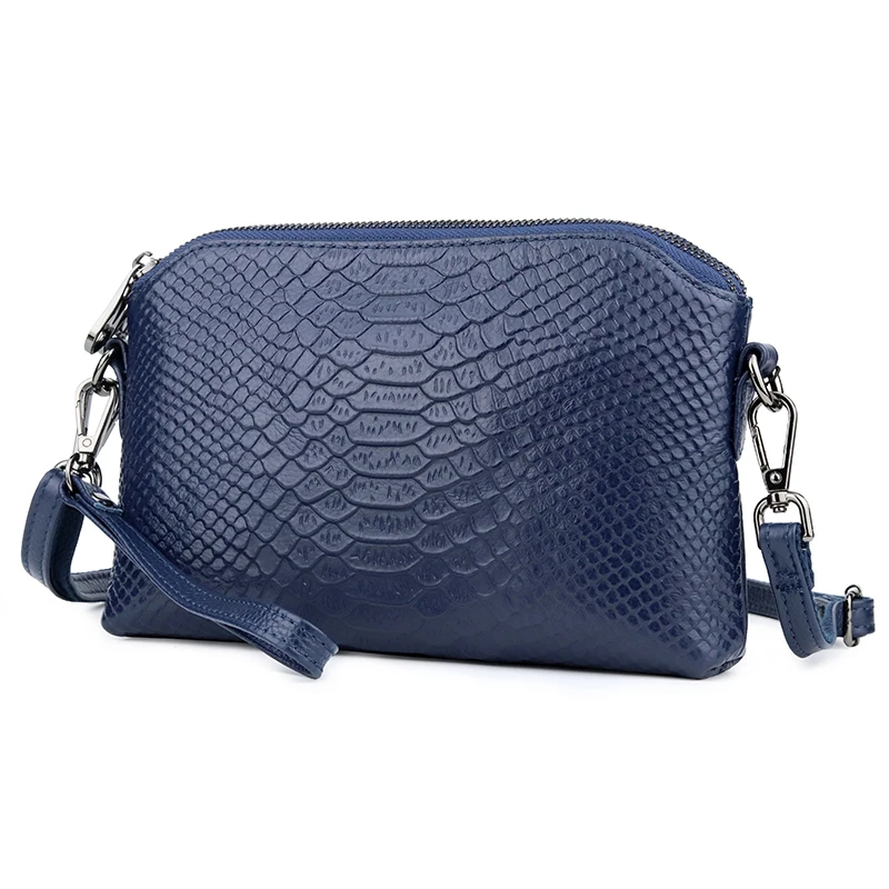 COMFORSKIN Brand Premium 100% Cowhide Leather Alligator Messenger Bag 2019 New Arrivals Large Capacity Hot Fashion Day Clutches