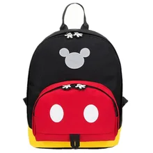 Новая Детская плюшевая сумка с игрушкой, рюкзак для родителей и детей, дорожная сумка для мальчиков и девочек, Повседневная Холщовая Сумка с принтом Микки