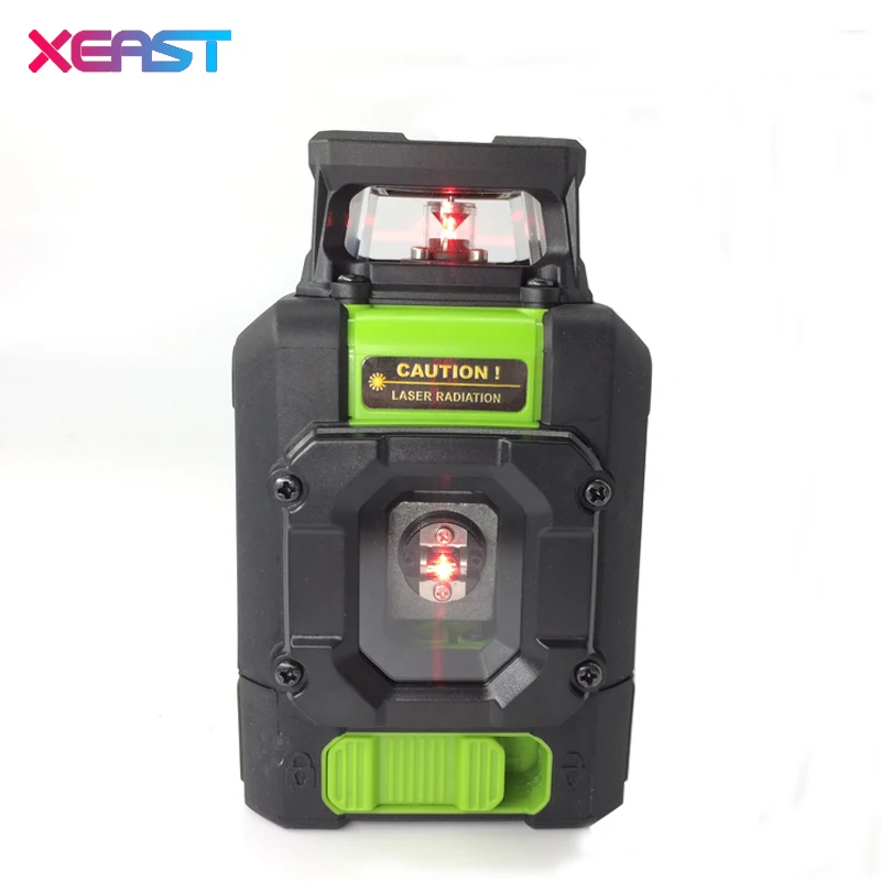 XEAST 20pcs XE-901 лазерный измеритель уровня 5 линий 360 градусов самонивелирующийся мини переносной прибор красный лазерный луч защита от пыли