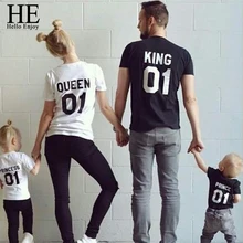 Одинаковые наряды для семьи HE Hello Enjoy футболка с принтом отца сына