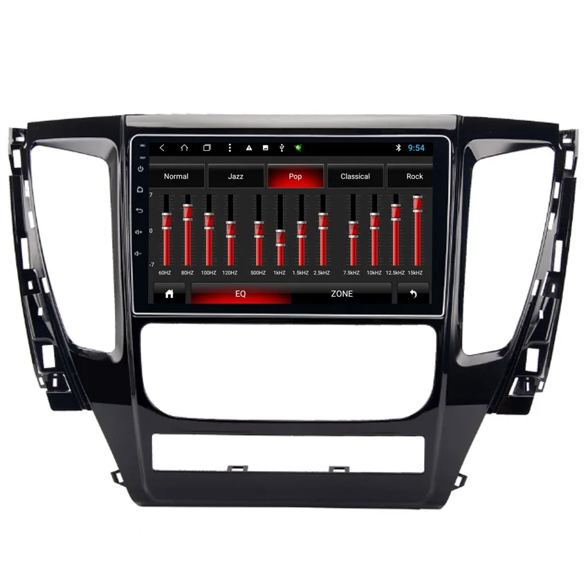 Sale ZOHANAVI 9 inch Android car radio gps navigation for Mitsubishi Pajero Montero 2016 2017 2018 stereo multimeida player 5
