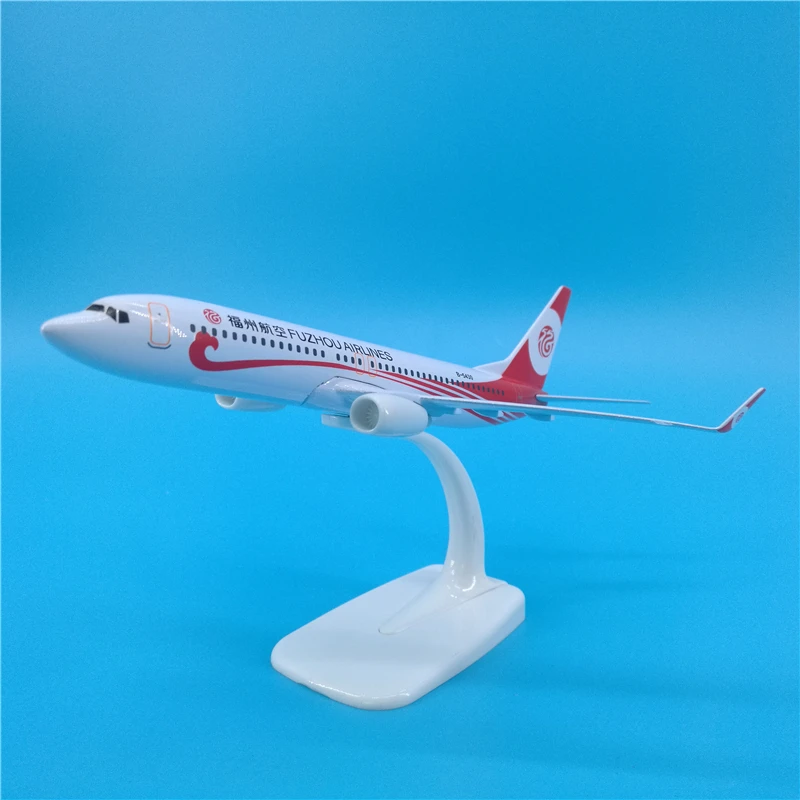 20 см Fuzhou Airways B737-800 металлическая модель самолета украшения 1:200 Fuhang Boeing 737-800 модель самолета авиация Сувенирные игрушки