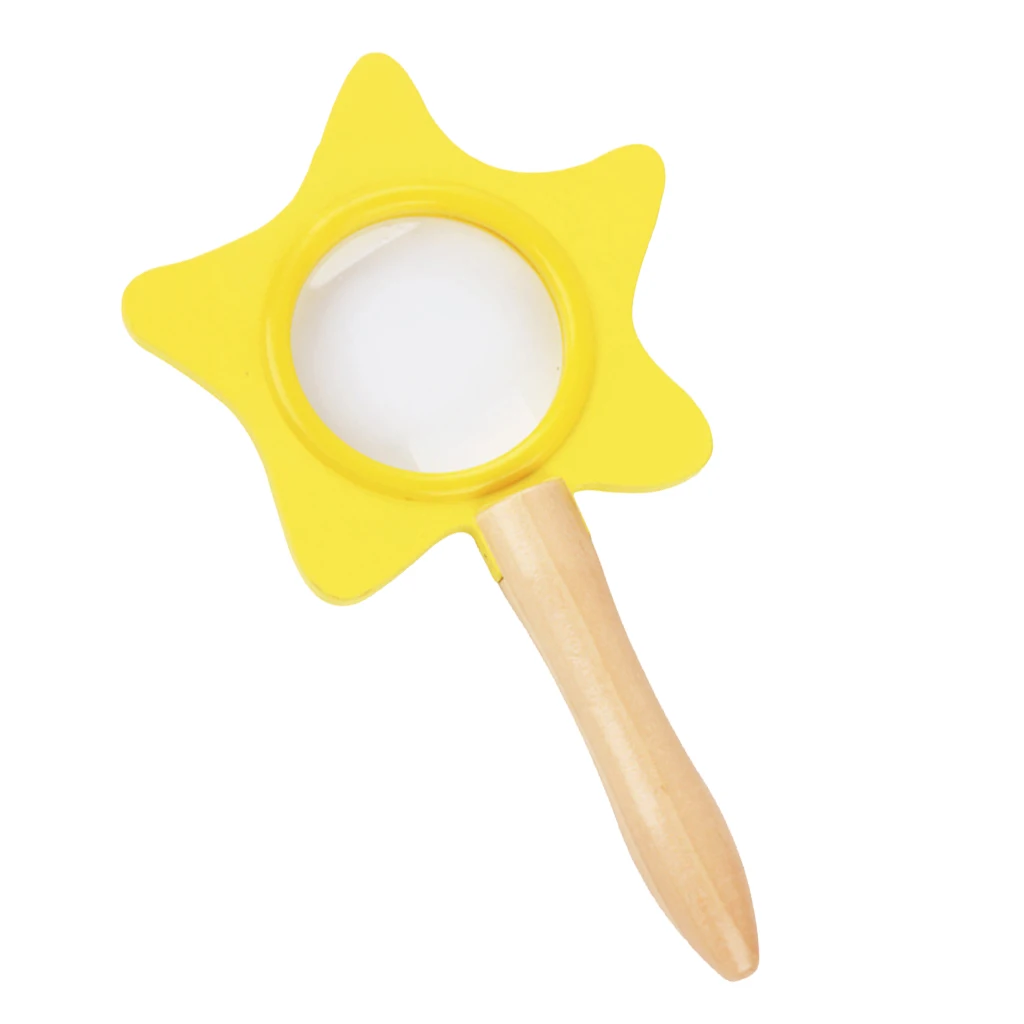 Magnifying Glass Science Nature Educational Toys for Kids Boy Girl w/ Handle