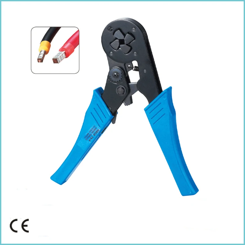 

HSC8 16-4 self-adjusting crimping plier 4-16mm2 Wire Cable End Sleeves Ferrules Cutters Cutting Pliers Multi hands tools
