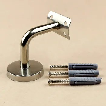 

6PCS/LOT best Stainless Steel Handrail Wall Mounted Brackets Bracket Adjustable With Screw and Anchor