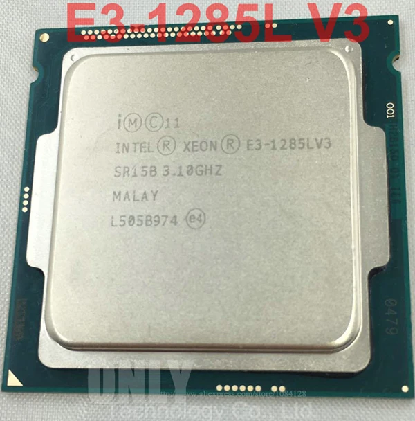 

Free shipping intel XEON E3-1285V3 3.60GHZ Quad-Core 8MB Cache E3-1285 V3 HD Graphics P4700 DDR3 DDR3L 1600MHz FCLGA1150 TPD 84W