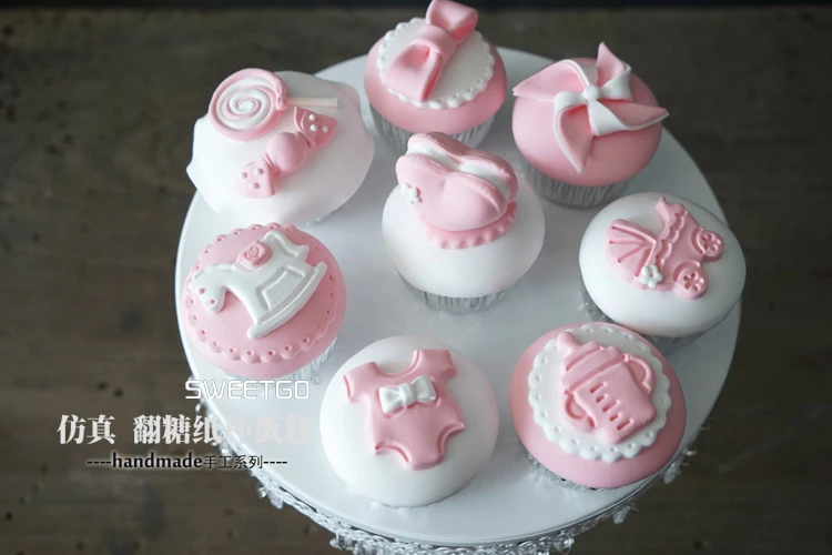 Mega Discount 4pcs Artificial Fake Cake Simulation Model