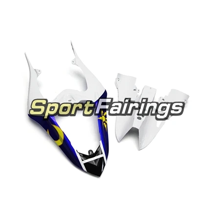 Обтекатели для Yamaha YZF1000 R1 2007 2008 07 08 тела деталь комплекта корпусов охватывает капоты сине-белые ABS Пластик впрыска Body Kit