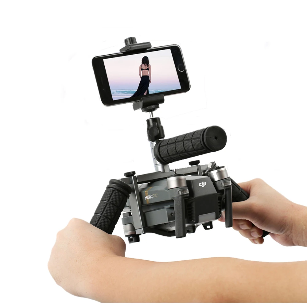 

New practical Cinema Metal Handheld Gimbal Camera Stabilizer Bracket Kit for DJI Mavic Pro and Platinum Version Drone Accessorie
