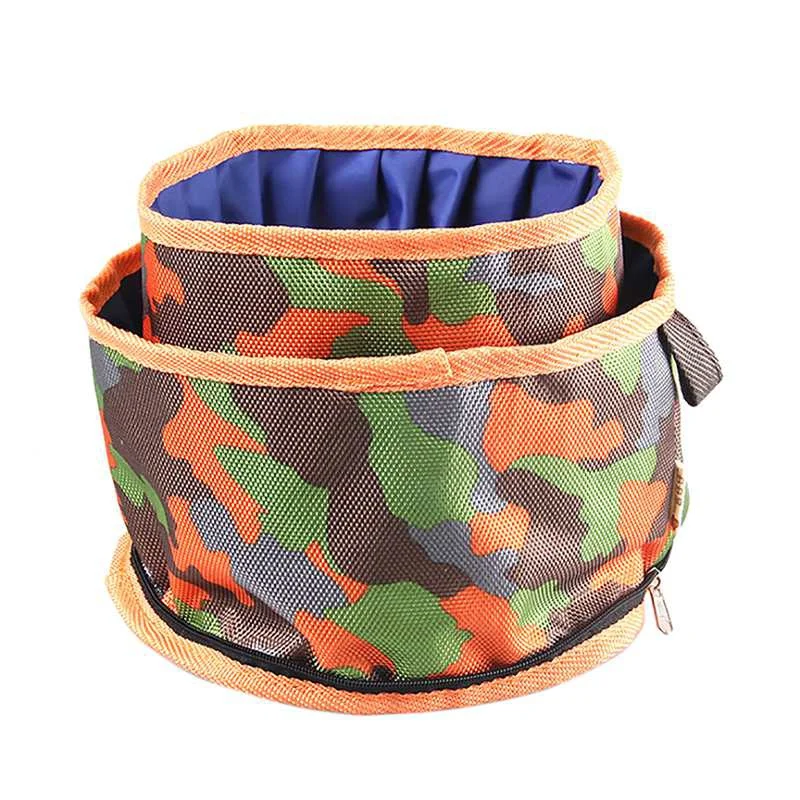

Pets Collapsible Dog Cat Bowls Feeder Tableware Waterer Food Bowls For Small Dogs Cats Portable Pet Drinking Drinkware Supplies