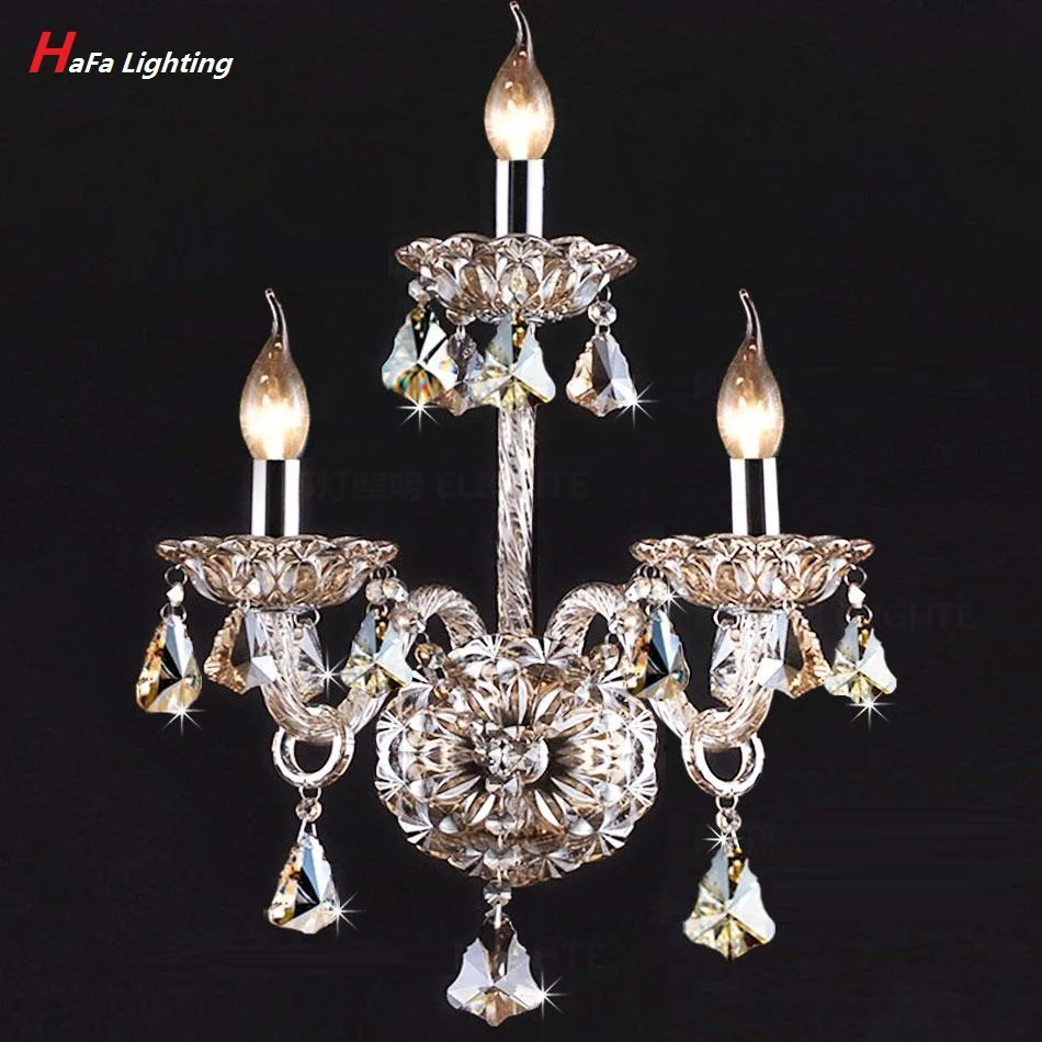 Wall Sconce Lighting European style wall lights mirror front lamp bedside lamp crystal lamp Wall