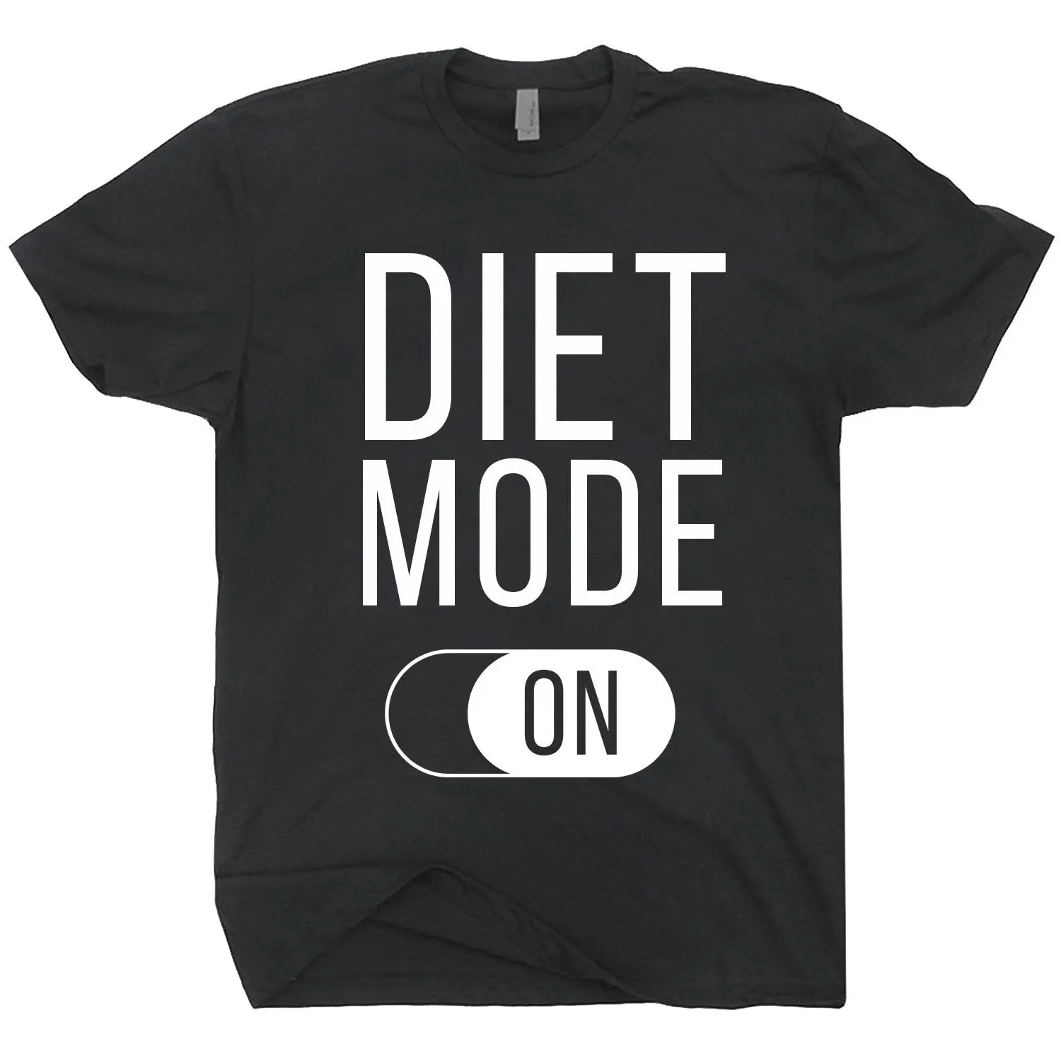 Diet Mode On T shirt Black Tee Shirt Birthday Gift For People Funny