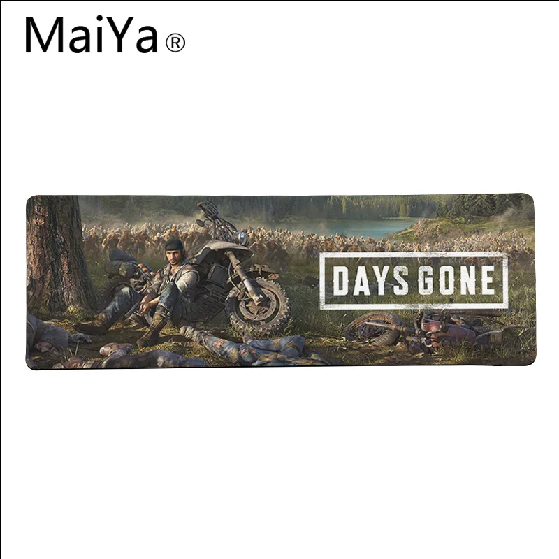 Maiya одежда высшего качества игры Days Gone DIY дизайн узор Коврик для игровой мыши Большой Мышь Pad клавиатуры коврики
